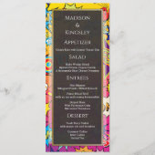 漫画アポップ・アートのート💥🎨スピーチバブルズ結婚グラフィティ メニュー (正面)