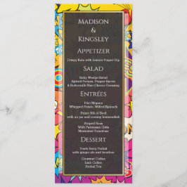 漫画アポップ・アートのート💥🎨スピーチバブルズ結婚グラフィティ メニュー