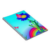 漫画アートの花 ノートブック (右側)