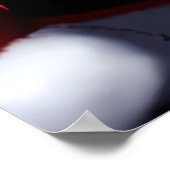 漫画イラストレーションサンタクロース | AI Art ポスター (角)