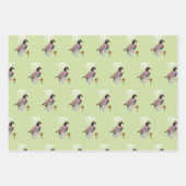 漫画ウマ包装紙シート ラッピングペーパーシート (正面3)