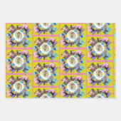 漫画ウマ包装紙シート ラッピングペーパーシート (正面2)