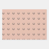 漫画ウマ包装紙シート ラッピングペーパーシート (正面)