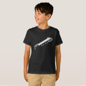 漫画エイリアンスネークペンシルスケッチ Tシャツ (正面フル)