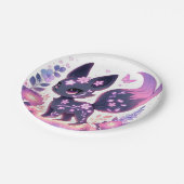 漫画エレガントキツネベビーシャワー ペーパープレート (アングル)