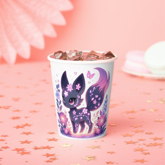 漫画エレガントキツネベビーシャワー 紙コップ (インサイチュ)