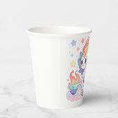 漫画エレガントドラゴン赤ちゃんシャワー 紙コップ (右)