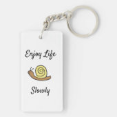 漫画カタツムリをサミー キーホルダー (裏面)