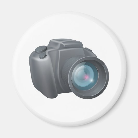 漫画カメライラストレーション マグネット (正面)