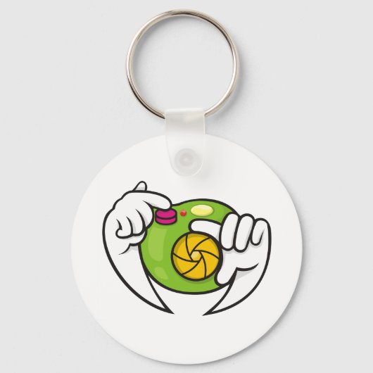 漫画カメラ キーホルダー (正面)