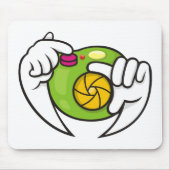 漫画カメラ マウスパッド (正面)