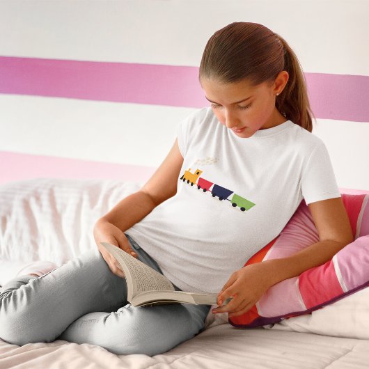 漫画カラフルおもちゃTシャツ Tシャツ