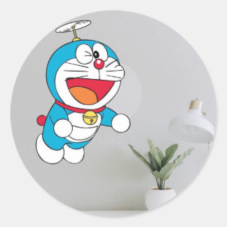 漫画カラフルのステッ表現ク» ラウンドシール