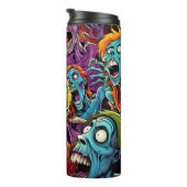 漫画カラフルのゾンビ タンブラー (回転右)
