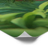 漫画カラフルのパロット ポスター (角)