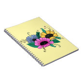 漫画カラフルの花 ノートブック (右側)