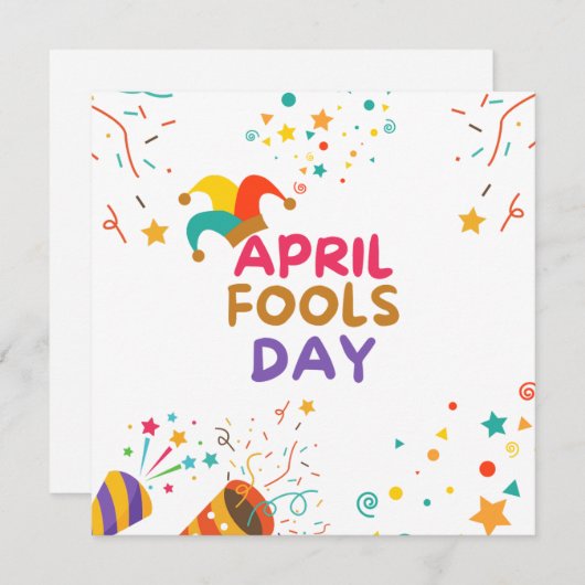 漫画カラフルエイプリルフールズの日 シーズンカード (正面/裏面)