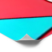 漫画カラフルパピーアートプリント ポスター (角)