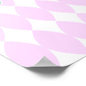 漫画カラフルフクロウ子供部屋 ポスター (角)