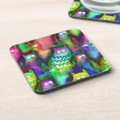 漫画カラフル猫 コースター (左側)