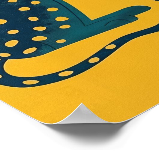 漫画カラフル通りシーンポスタールー子供へム ポスター (角)