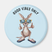 漫画カンガルー マグネット (正面)