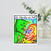 漫画カード#2554アートプリント (スタンド正面)