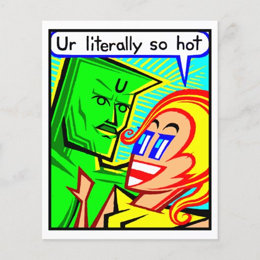 漫画カード#2554アートプリント (正面)