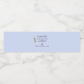 漫画ガール清掃サービス事業 ペットボトルラベル (シングルラベル)