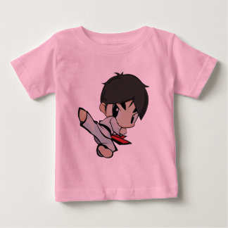 漫画キック ベビーTシャツ