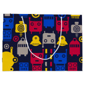 漫画キッズロボット ラージペーパーバッグ (裏面)