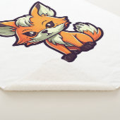 漫画キツネ シェルパブランケット (3/4)