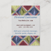 漫画キャンドロップモザイクタイル 名刺 (正面)