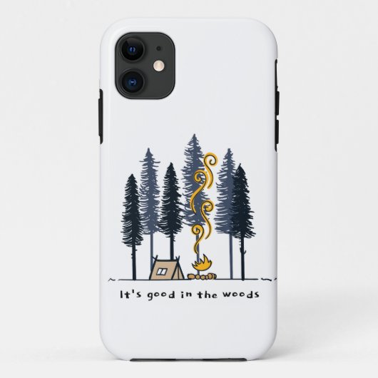 漫画キャンピングケースメイトiPhoneケース Case-Mate iPhoneケース (裏面)