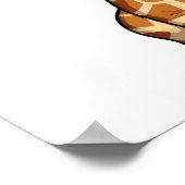 漫画キリンイラストレーション ポスター (角)