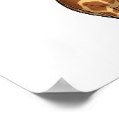 漫画キリンイラストレーション ポスター (角)