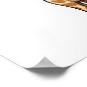 漫画キリンイラストレーション ポスター (角)