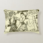 漫画クラシックアート室内アクセント枕 アクセントクッション (正面)
