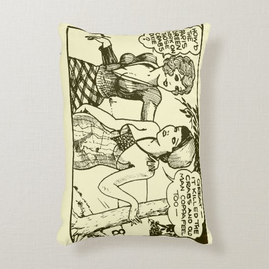 漫画クラシックアート室内アクセント枕 アクセントクッション (正面(垂直))
