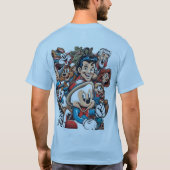 漫画クラシックキャラクター Tシャツ (裏面)