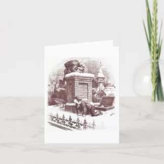 漫画クラシックストリップクリスマスカード シーズンカード