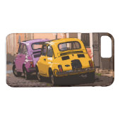 漫画クラシックフィアイタリアンット500カーローマイタリア Case-Mate iPhoneケース (裏面(横))