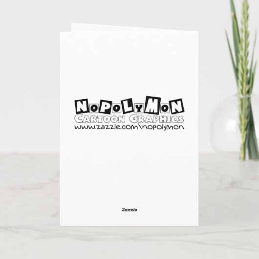 漫画クリスマスカード:定常流 シーズンカード (裏面)