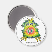 漫画クリスマスキウイマグネット マグネット (正面/裏面)