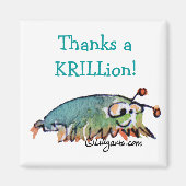 漫画クリルありがとうお土産マグネット マグネット (正面)