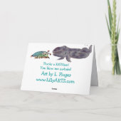 漫画クリルサンキューカード サンキューカード (裏面)