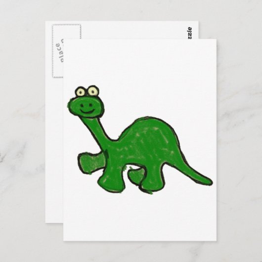 漫画クレヨンブロントサウルスコレクション ポストカード (正面/裏面)