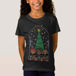 漫画クロスステッチHOGWARTS™クリスマスパーティー Tシャツ
