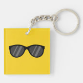漫画クールサングラス キーホルダー (裏面)