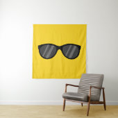 漫画クールサングラス タペストリー (インサイチュ)